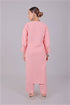 Veshbhoshaa Bluesaanchi Women'S Baby Pink Kurti With Trouser Pajama Set